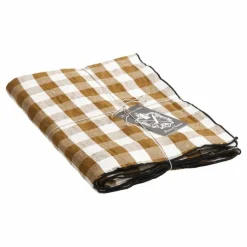 Hot Nappe rectangulaire Bourdon noir toile mimi | Linge De Table|Art De La Table