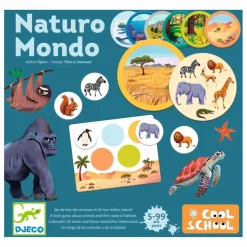 Djeco Naturo Mondo| Jeux De Société|Jeux Éducatifs