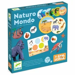 Djeco Naturo Mondo| Jeux De Société|Jeux Éducatifs