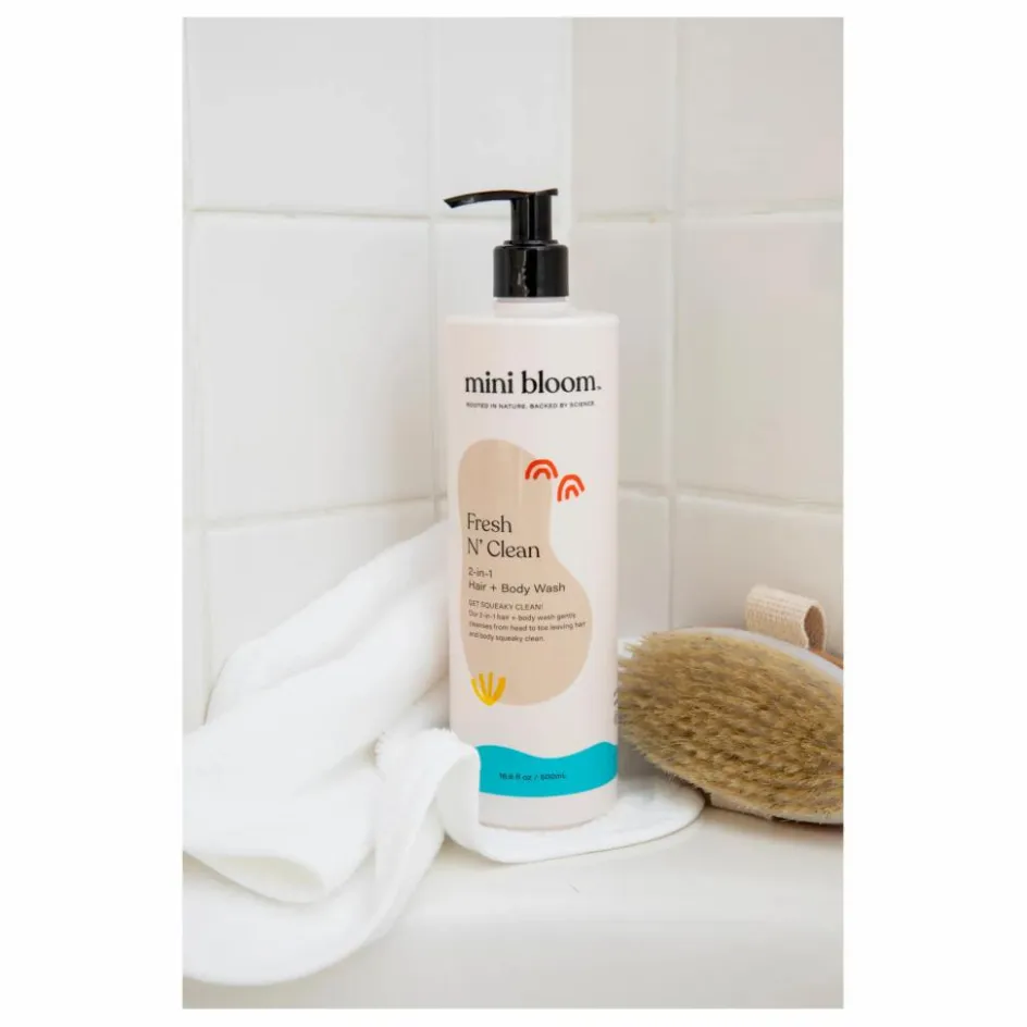 Enfant Mini Bloom Soins Du Corps|Tailles Voyage*Nettoyant corps et cheveux Fresh N' Clean