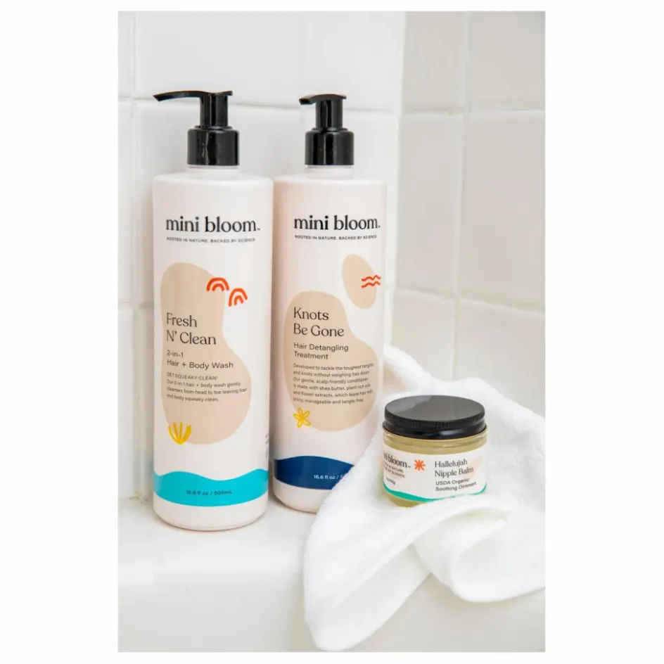 Enfant Mini Bloom Soins Du Corps|Tailles Voyage*Nettoyant corps et cheveux Fresh N' Clean