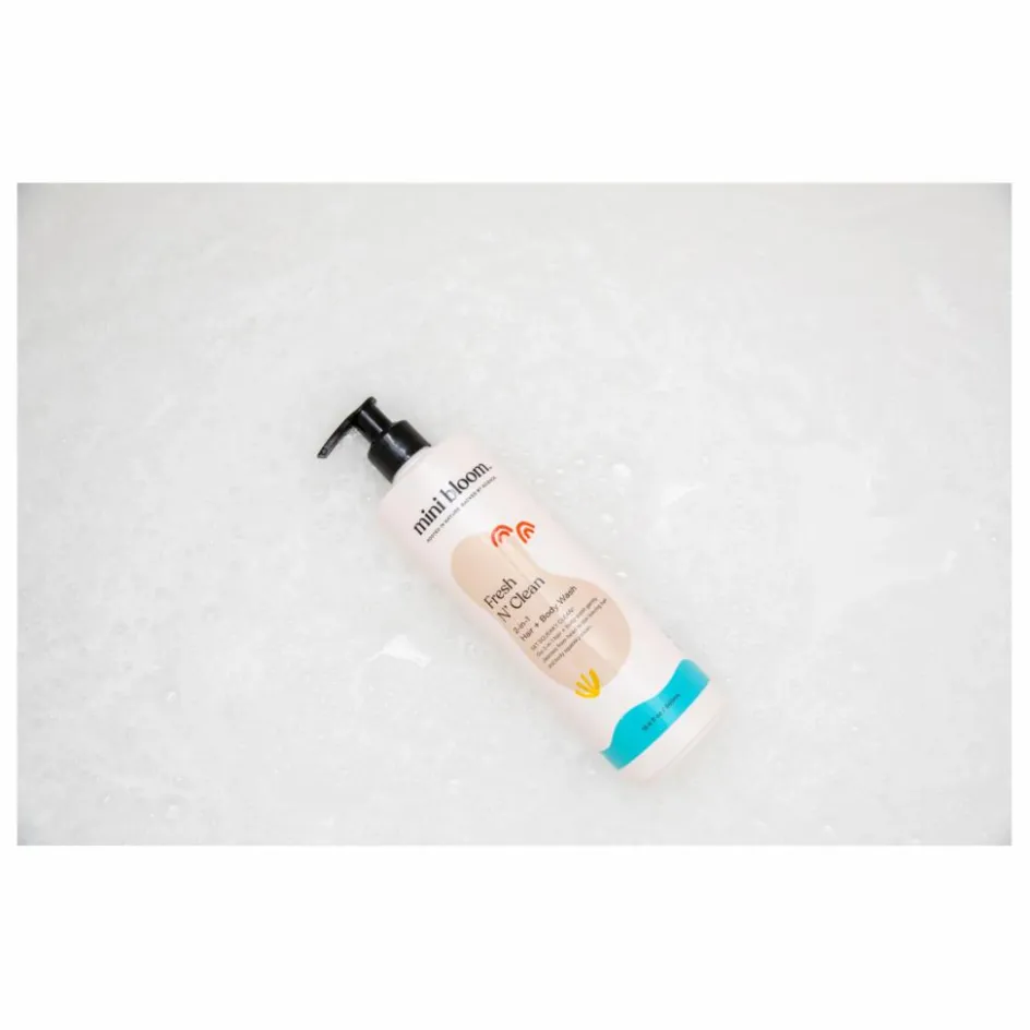 Enfant Mini Bloom Soins Du Corps|Tailles Voyage*Nettoyant corps et cheveux Fresh N' Clean