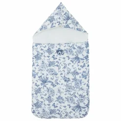 Discount Tartine et Chocolat Nid d'ange Toile de Jouy | Bleu marine
