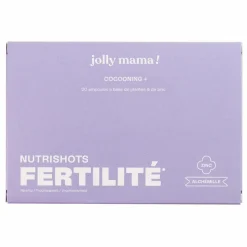 Outlet Jolly Mama Nutrishots Boost fertilité Compément alimentaire - 20 ampoules de 10 ml Non teinté