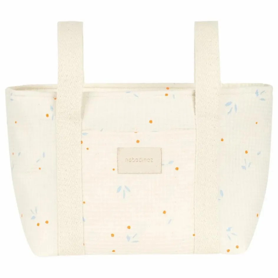 Nobodinoz Puériculture|Accessoires De Poussettes*Organisateur de poussette Opera Orange Cherries |