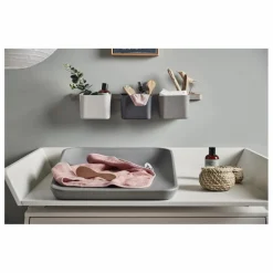 Enfant Leander Rangements Muraux|Patères, Paniers Enfant*Organiseurs - Set de 3 et 1 support mural |