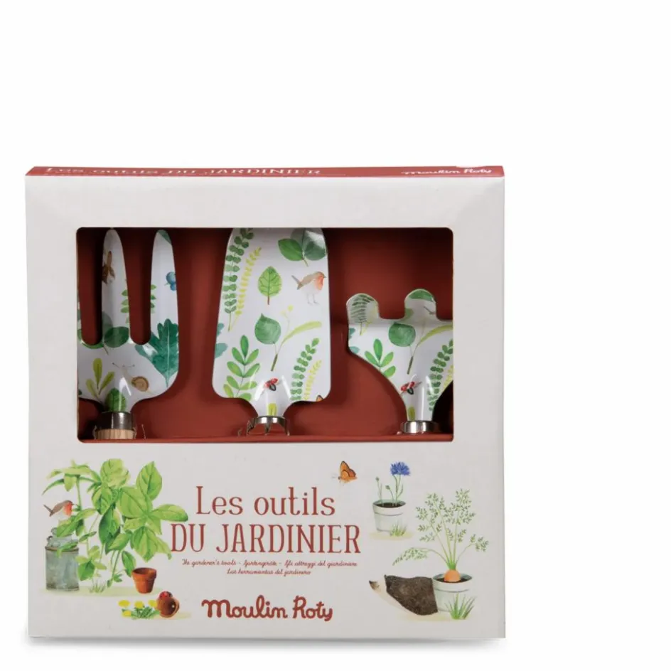 Moulin Roty Outils de jardinage Le jardin du moulin - set de 3| Jeux Éducatifs