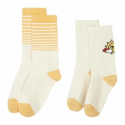 Enfant Hundred Pieces Nuit, Sous-Vêtements*Pack 2 Chaussettes Stripes Sun |