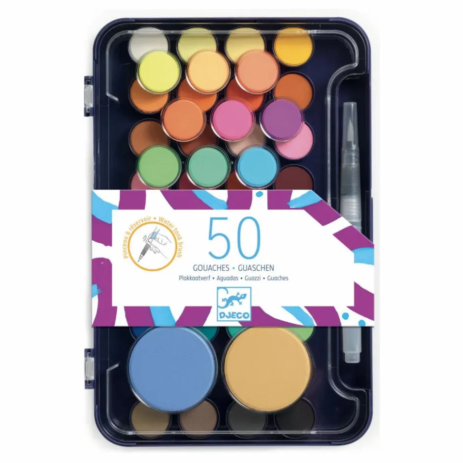 Djeco Loisirs Créatifs*Palette d'artiste - gouaches