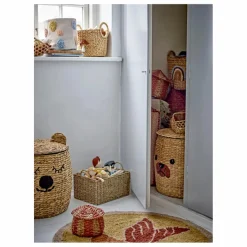Bloomingville Mini Panier avec couvercle Dolma|Enfant Rangements|Patères, Paniers Enfant