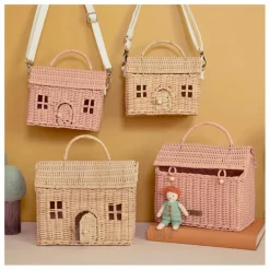 Olli Ella Panier Casa en rotin|Enfant Sacs, Petite Maroquinerie|Accessoires De Mode