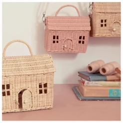Olli Ella Panier Casa en rotin|Enfant Sacs, Petite Maroquinerie|Accessoires De Mode