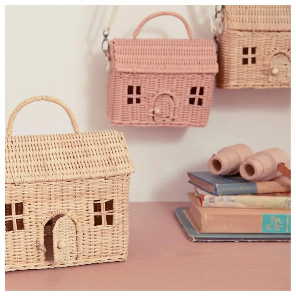 Olli Ella Panier Casa en rotin|Enfant Sacs, Petite Maroquinerie|Accessoires De Mode