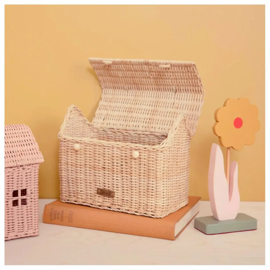 Olli Ella Panier Casa en rotin|Enfant Sacs, Petite Maroquinerie|Accessoires De Mode