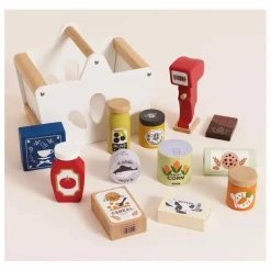 Le Toy Van Panier complet de courses et scanner| Cuisines, Marchandes