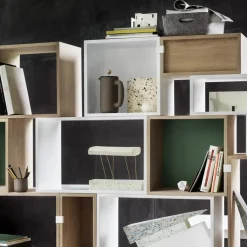Discount Muuto Panier de rangement bas Restore Gris