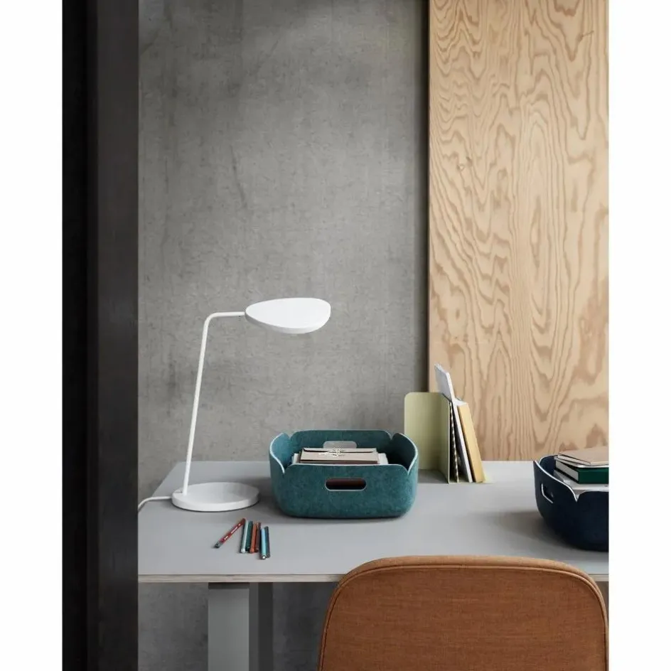 Online Muuto Panier de rangement bas Restore | Bleu nuit