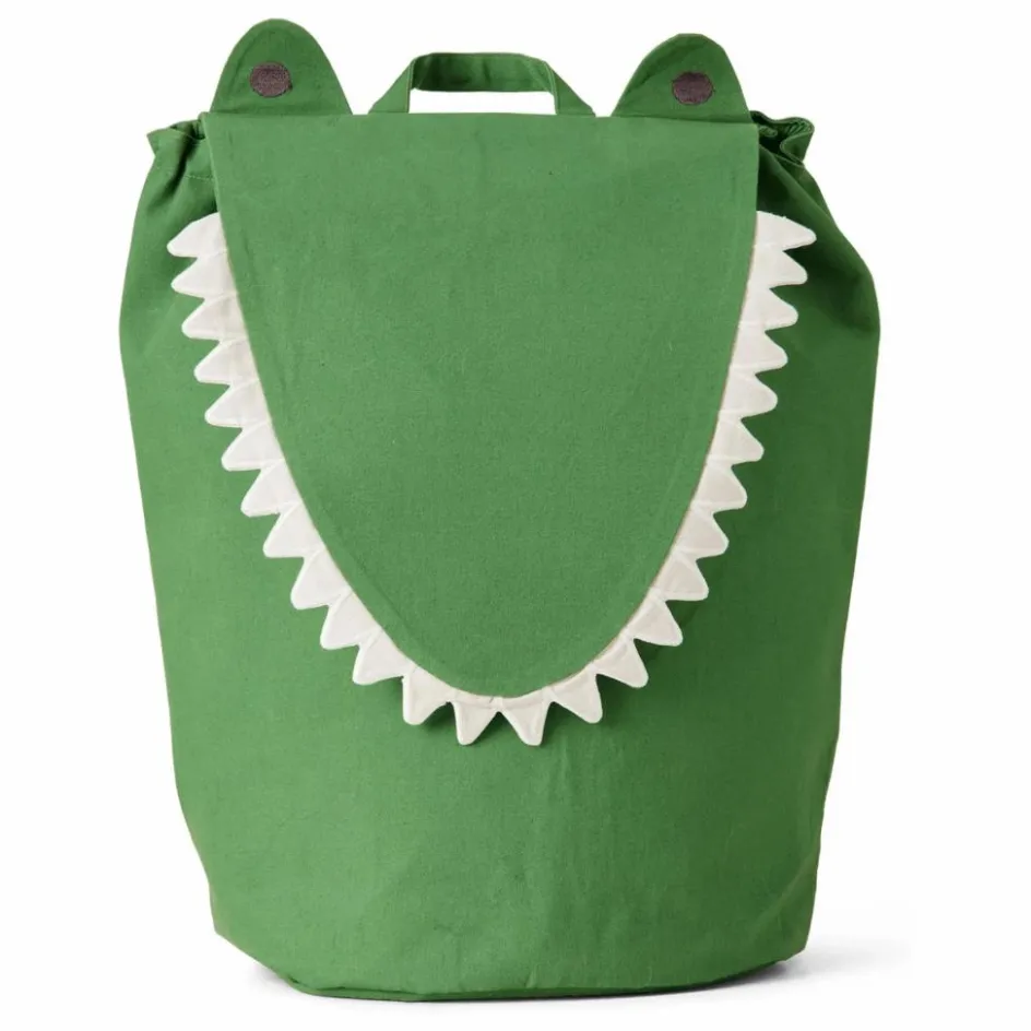 Ferm Living Kids Panier de rangement Crocodile | Vert