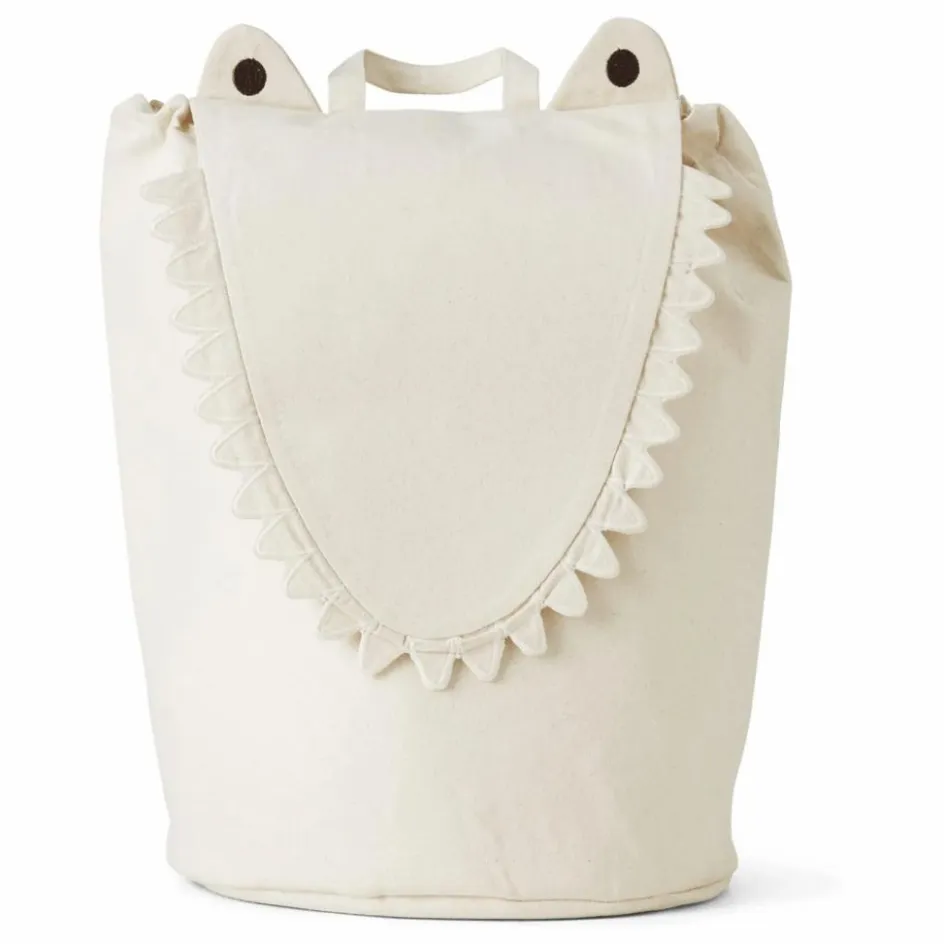 Hot Ferm Living Kids Panier de rangement Crocodile | Blanc