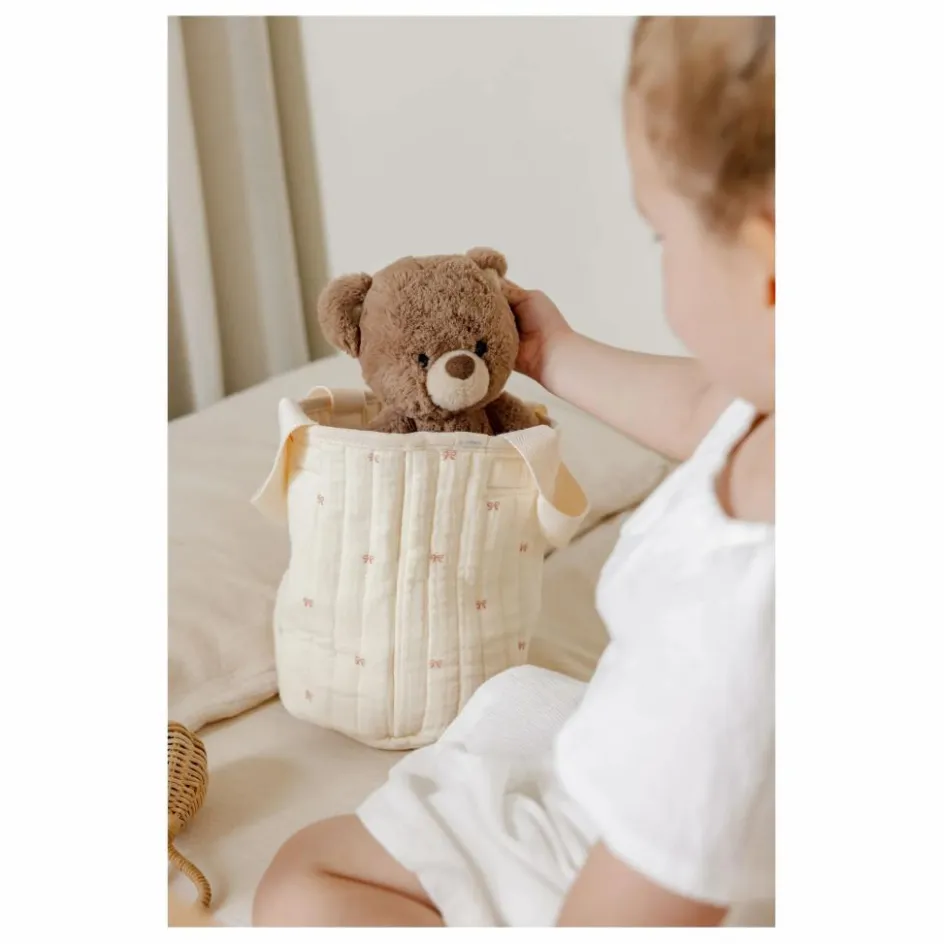 Soft Spot Panier de rangement Ribbon en coton bio ||Enfant Rangements|Patères, Paniers Enfant