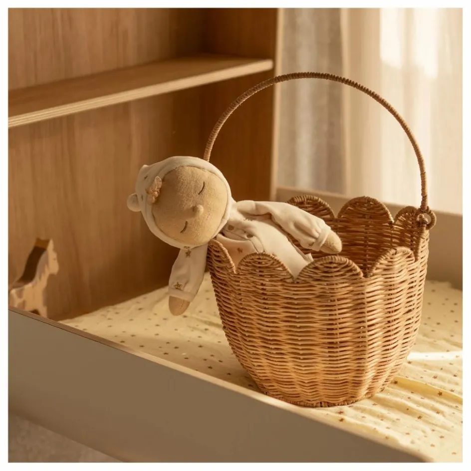 Discount Panier en rotin Petal Enfant Rangements|Patères, Paniers Enfant