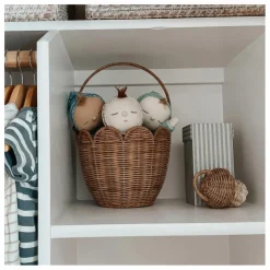 Discount Panier en rotin Petal Enfant Rangements|Patères, Paniers Enfant