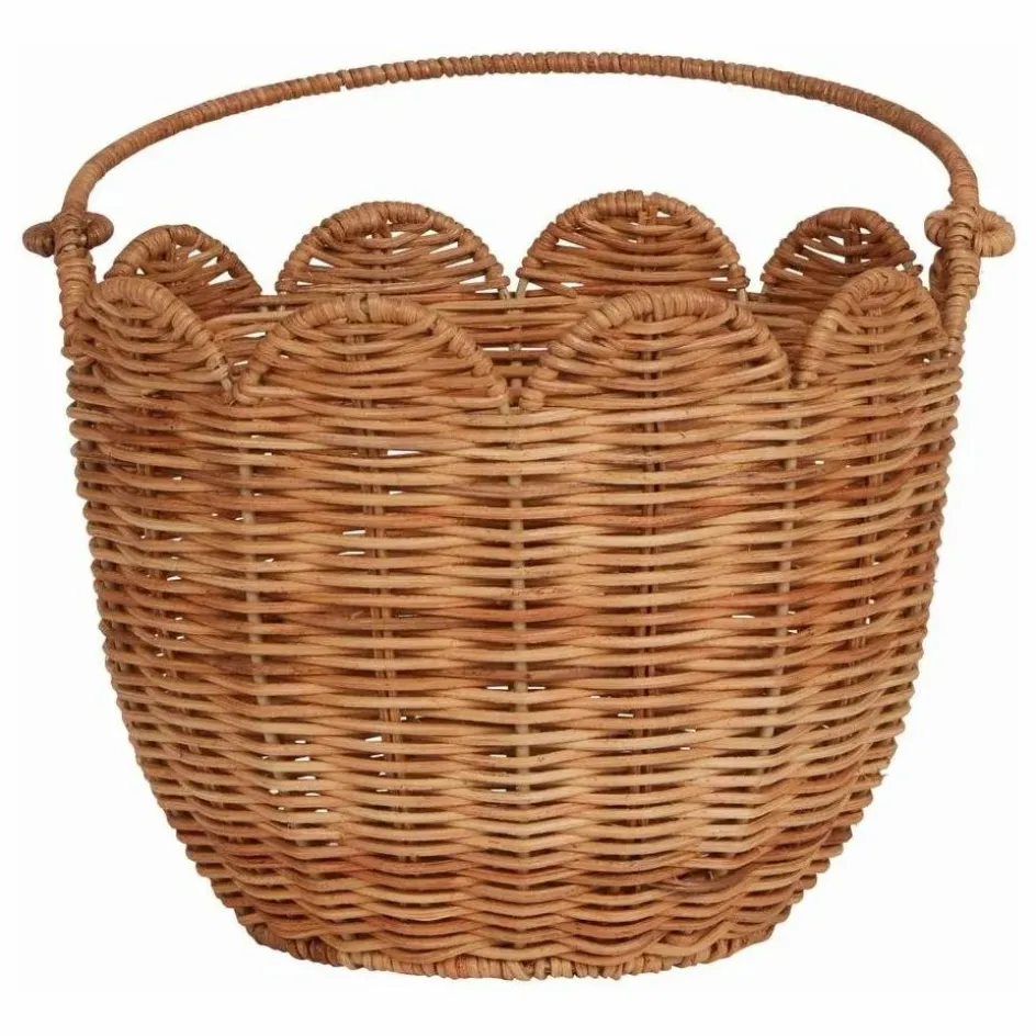 Discount Panier en rotin Petal Enfant Rangements|Patères, Paniers Enfant