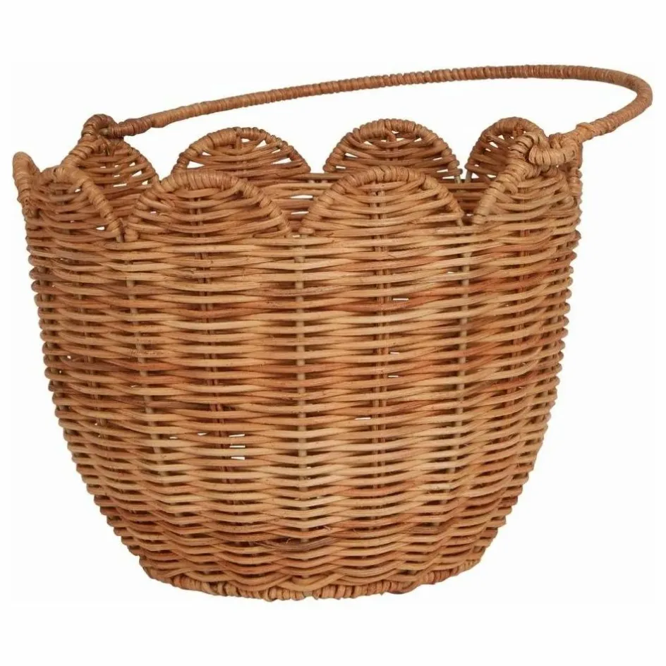 Discount Panier en rotin Petal Enfant Rangements|Patères, Paniers Enfant