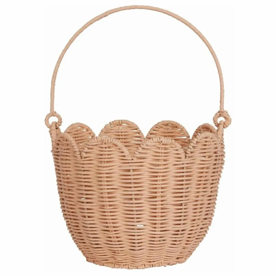 Enfant Olli Ella Rangements|Patères, Paniers Enfant*Panier en rotin Petal |