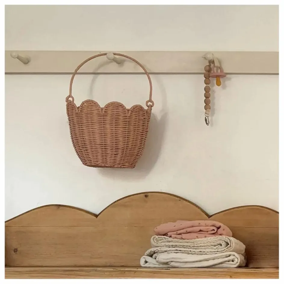 Enfant Olli Ella Rangements|Patères, Paniers Enfant*Panier en rotin Petal |