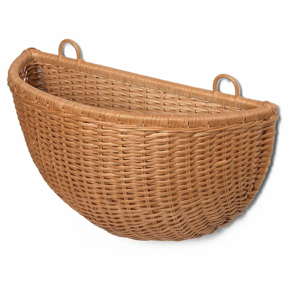 New Panier mural en rotin - set de 2 Enfant Rangements|Patères, Paniers Enfant
