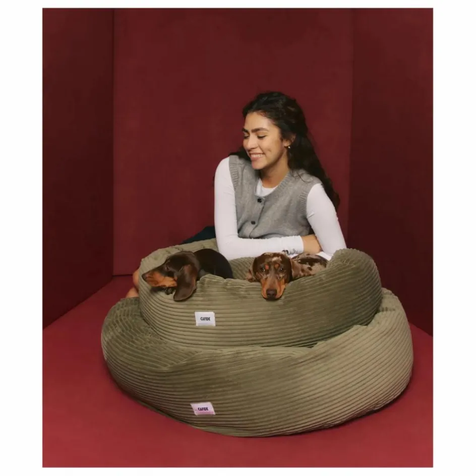 Cafide Accessoires Animaux*Panier pour chien en velours côtelé Nuba |
