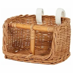Olli Ella Poupées*Panier vélo pour poupée en rotin