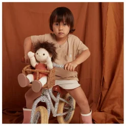 Olli Ella Poupées*Panier vélo pour poupée en rotin