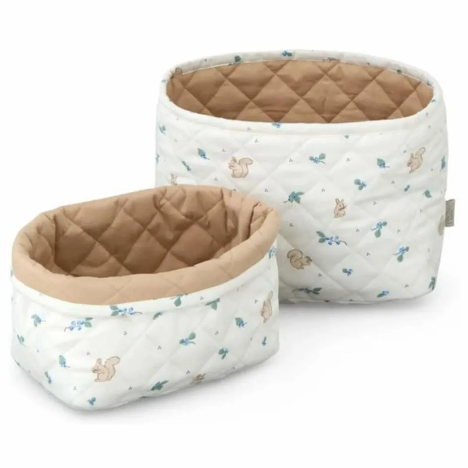 Cam Cam Paniers de rangement Blueberries - Set de 2|Enfant Rangements|Patères, Paniers Enfant