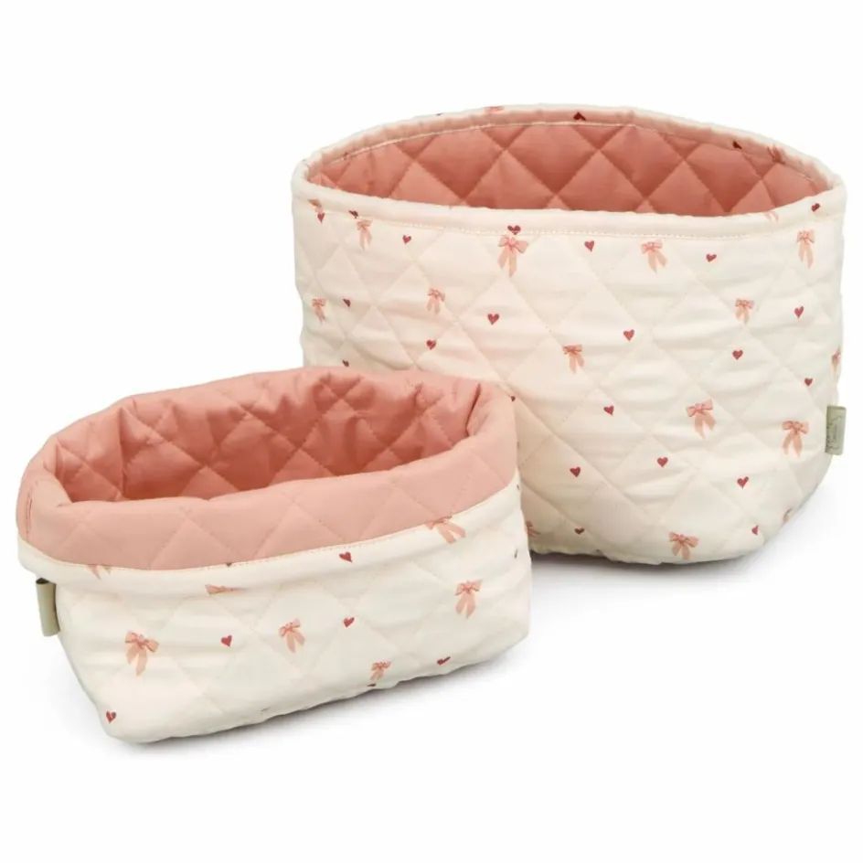 Cam Cam Paniers de rangement Bows - Set 2 ||Enfant Rangements|Patères, Paniers Enfant