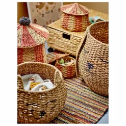 Enfant Bloomingville Mini Rangements|Patères, Paniers Enfant*Paniers de rangement Milus - Set de 2 |