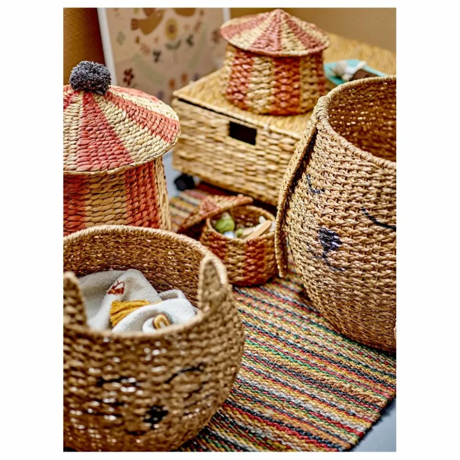Enfant Bloomingville Mini Rangements|Patères, Paniers Enfant*Paniers de rangement Milus - Set de 2 |