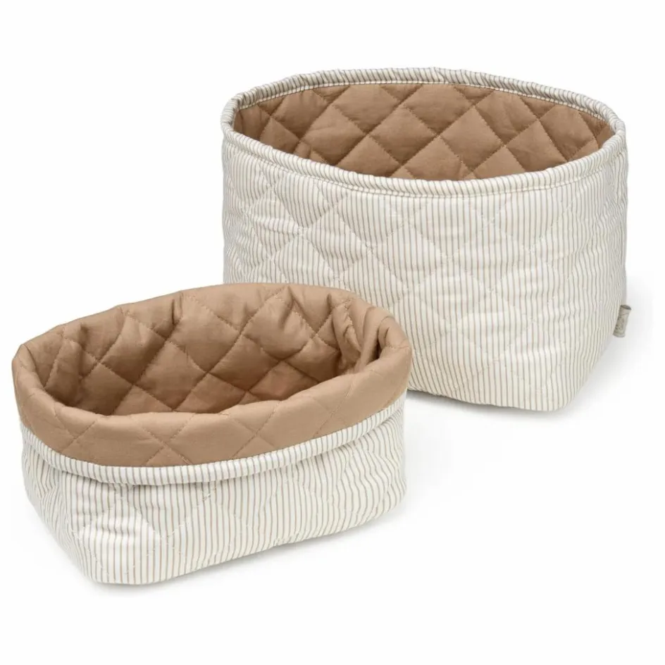 Best Paniers de rangement rayé - Set 2 | Enfant Rangements|Patères, Paniers Enfant