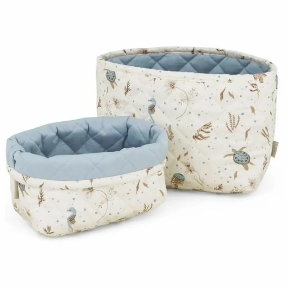 Cam Cam Paniers de rangement Sea Garden - Set 2 ||Enfant Rangements|Patères, Paniers Enfant