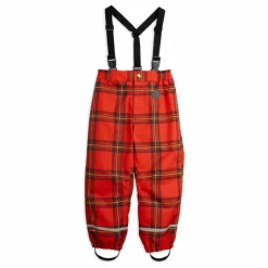 Mini Rodini Pantalon à Bretelles Edelweiss Fibres Recyclées ||Enfant Pantalons Jeggings|Pantalons, Joggers