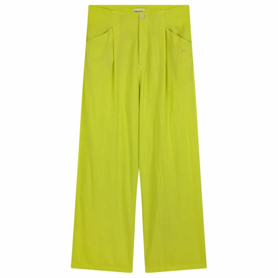 Bobo Choses Pantalon à Pinces Coton et Lin - Collection Femme ||Femme Pantalons
