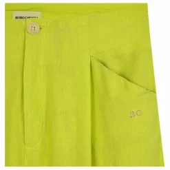 Bobo Choses Pantalon à Pinces Coton et Lin - Collection Femme ||Femme Pantalons