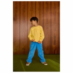 Clearance Goldie + Ace Pantalon Arlo Velours Côtelé | Bleu