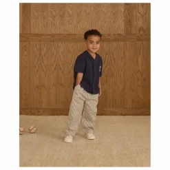 Best Rylee + Cru Pantalon Baggy Rayures | Ecru