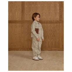 Best Rylee + Cru Pantalon Baggy Rayures | Ecru
