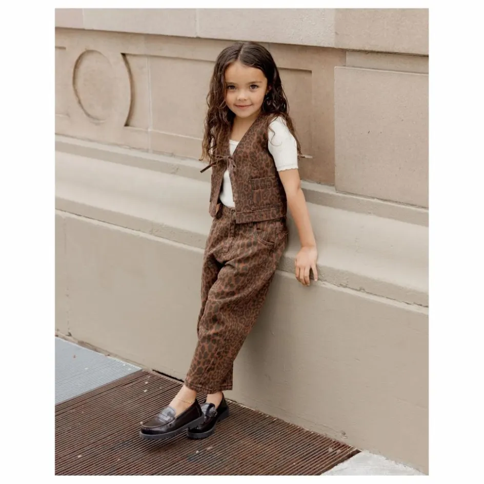 Enfant Rylee + Cru Pantalons Jeggings*Pantalon Barrel Leopard |