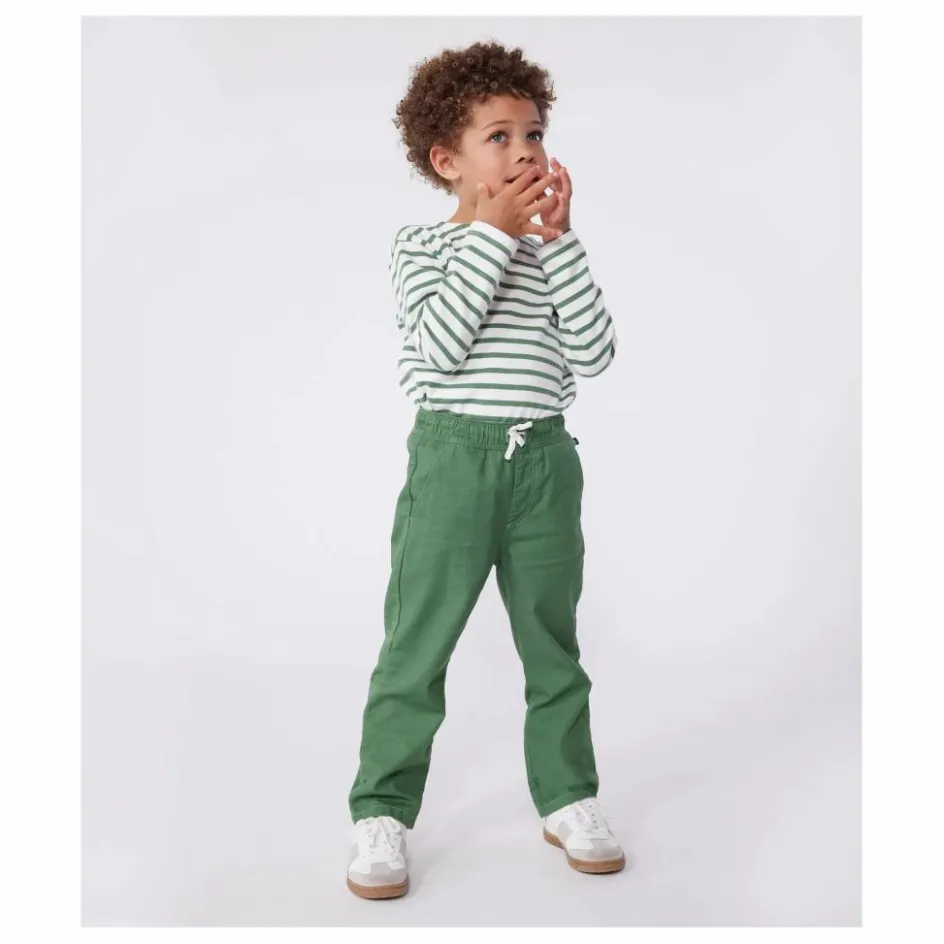 Enfant Petit Bateau Pantalons, Joggers*Pantalon Baska Coton Bio |