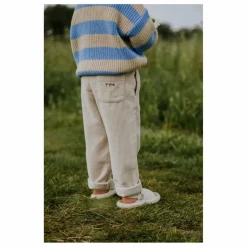 Clearance Yuki Pantalon Beau Velours Côtelé Bio | Ivoire