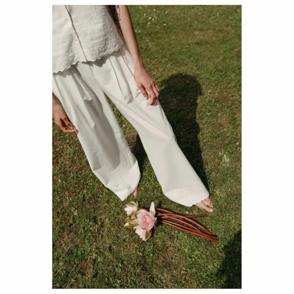 New Pantalon Bohème Brodé | Femme Pantalons